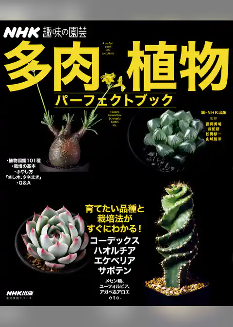 ＮＨＫ趣味の園芸　多肉植物　パーフェクトブック