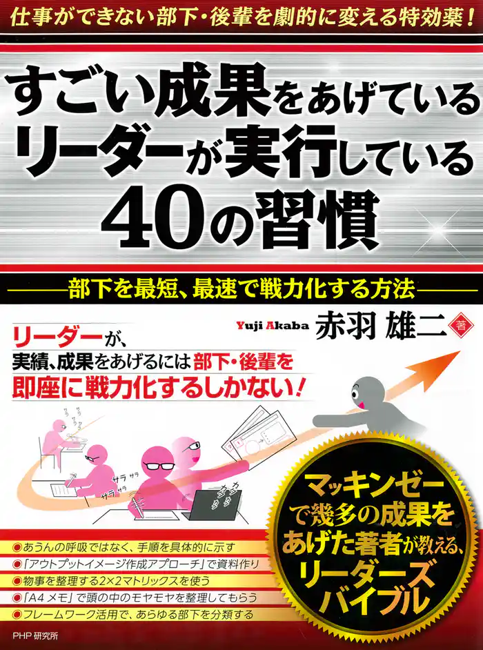 すごい成果をあげているリーダーが実行している40の習慣 部下を最短・最速で戦力化する方法