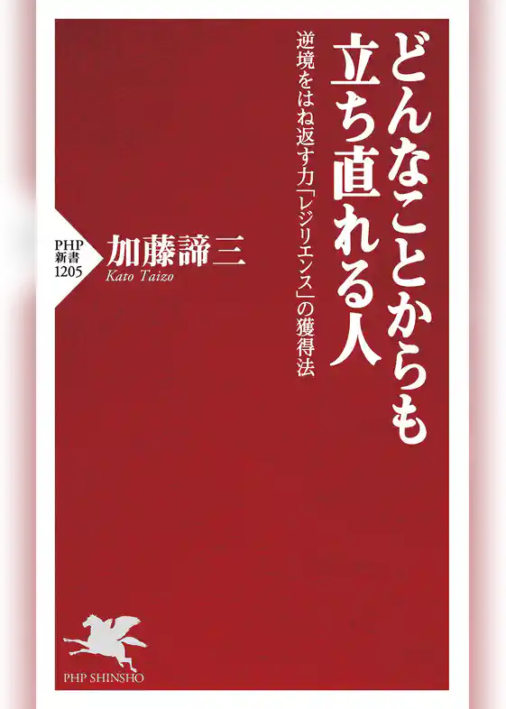どんなことからも立ち直れる人 逆境をはね返す力「レジリエンス」の獲得法