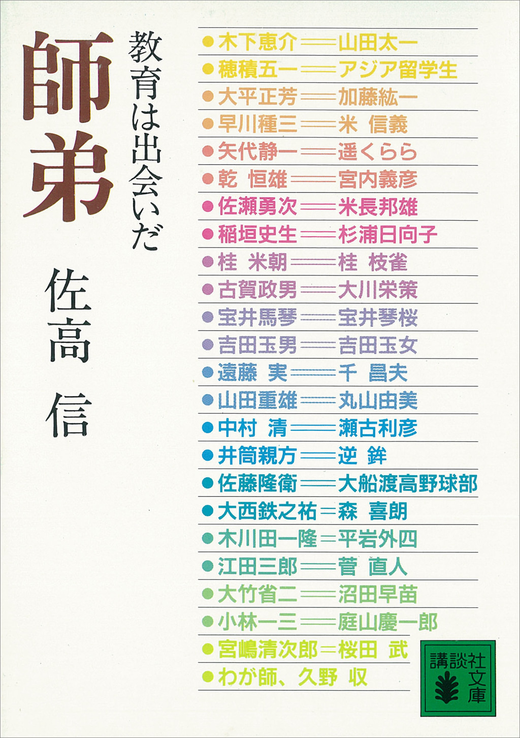 師弟 教育は出会いだ(書籍) - 電子書籍 | U-NEXT 初回600円分無料