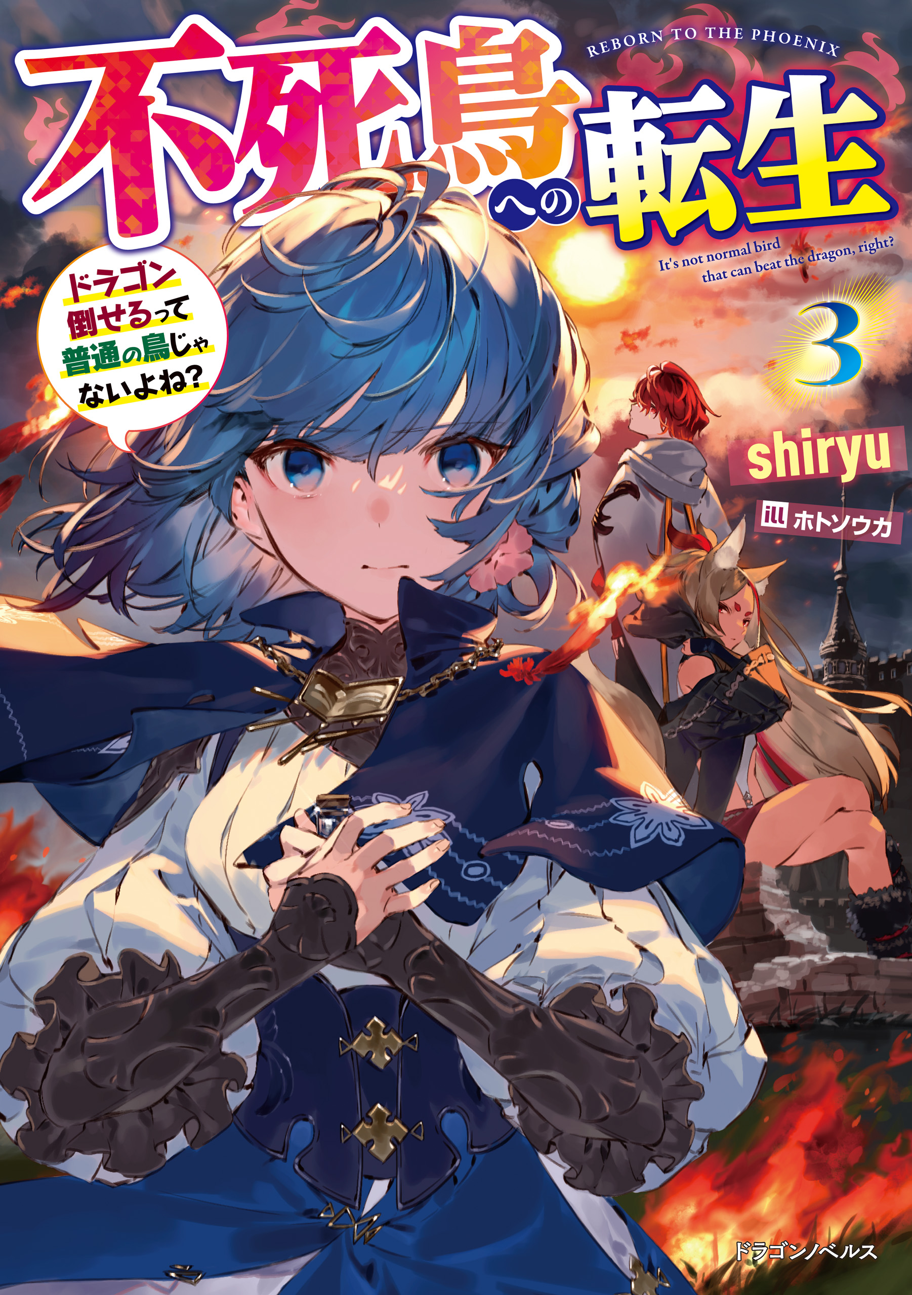 不死鳥への転生 ３ ドラゴン倒せるって普通の鳥じゃないよね ラノベ 電子書籍 U Next 初回600円分無料
