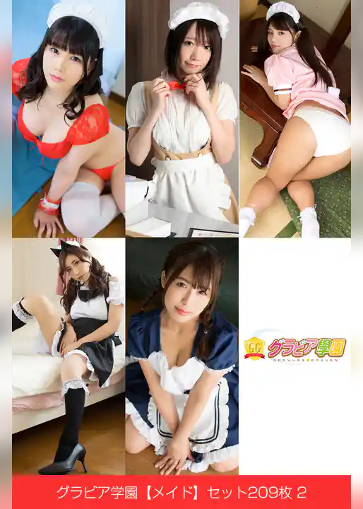 グラビア学園【メイド】セット209枚 2