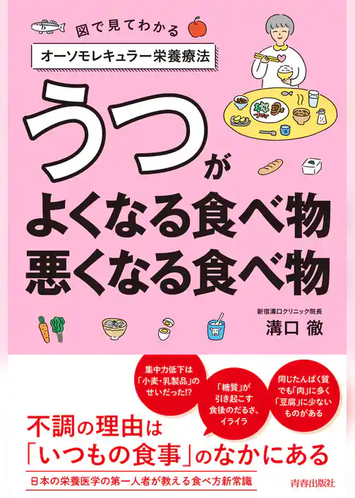 うつがよくなる食べ物、悪くなる食べ物