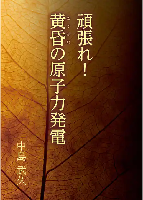 頑張れ！　黄昏の原子力発電