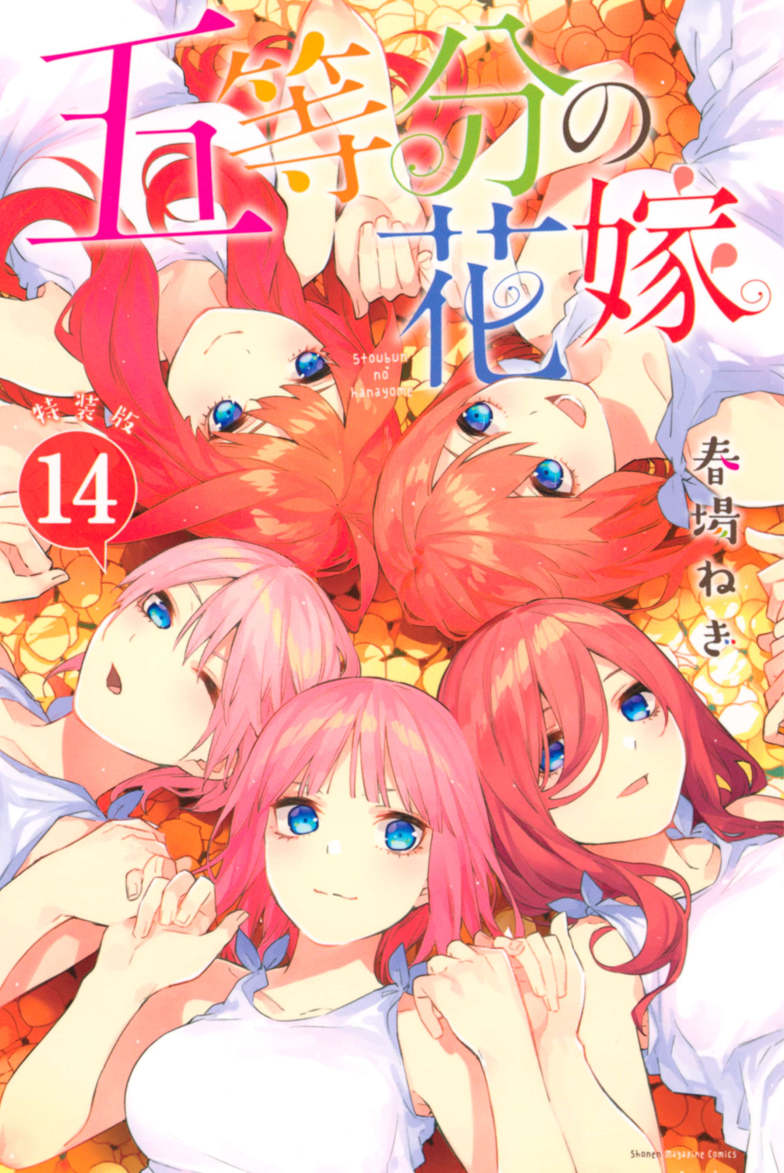 五等分の花嫁 １４ 特装版 電子書籍 マンガ読むならu Next 初回600円分無料 U Next