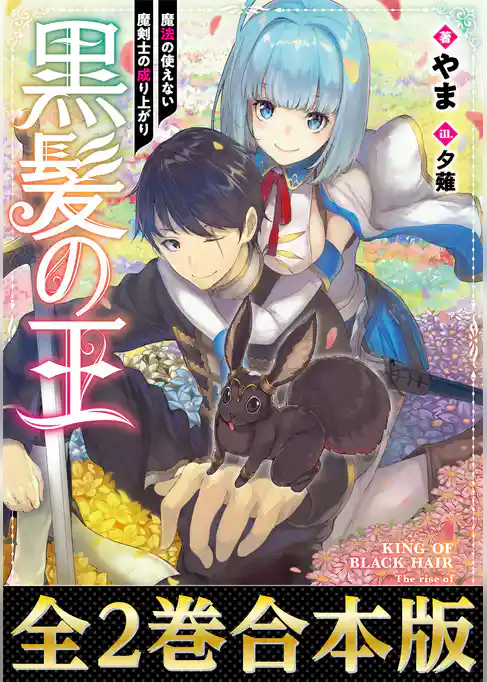 【合本版1-2巻】黒髪の王～魔法の使えない魔剣士の成り上がり～