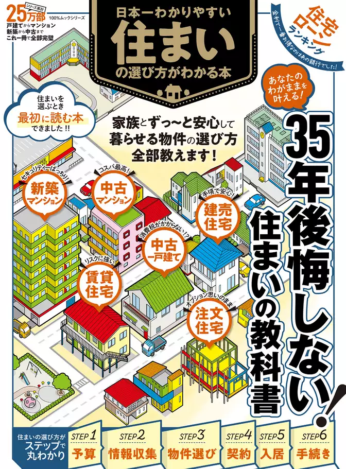 100％ムックシリーズ　日本一わかりやすい 住まいの選び方がわかる本