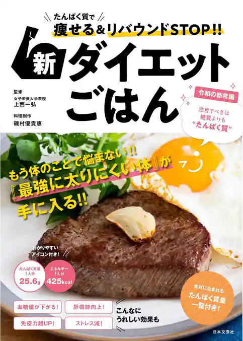 たんぱく質で痩せる&リバウンドSTOP！！ 新ダイエットごはん