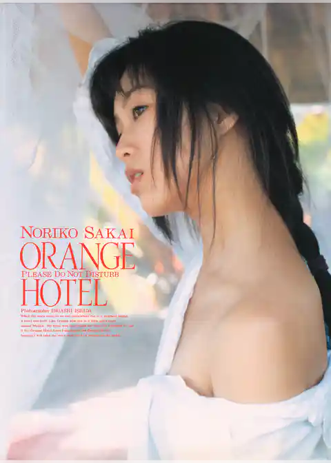 酒井法子 写真集 『 ORANGE HOTEL - PLEASE DO NOT DISTURB - 』