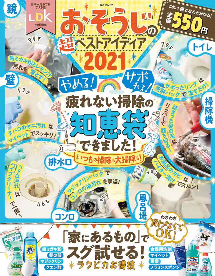 晋遊舎ムック おそうじの超ベストアイディア2021