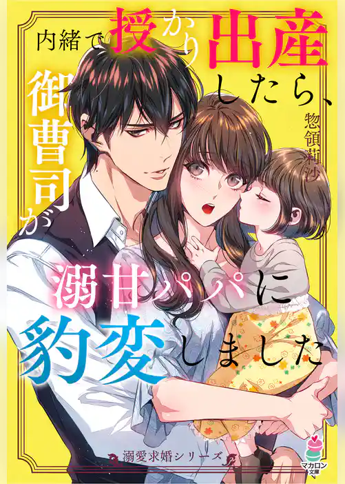 【溺愛求婚シリーズ】内緒で授かり出産したら、御曹司が溺甘パパに豹変しました