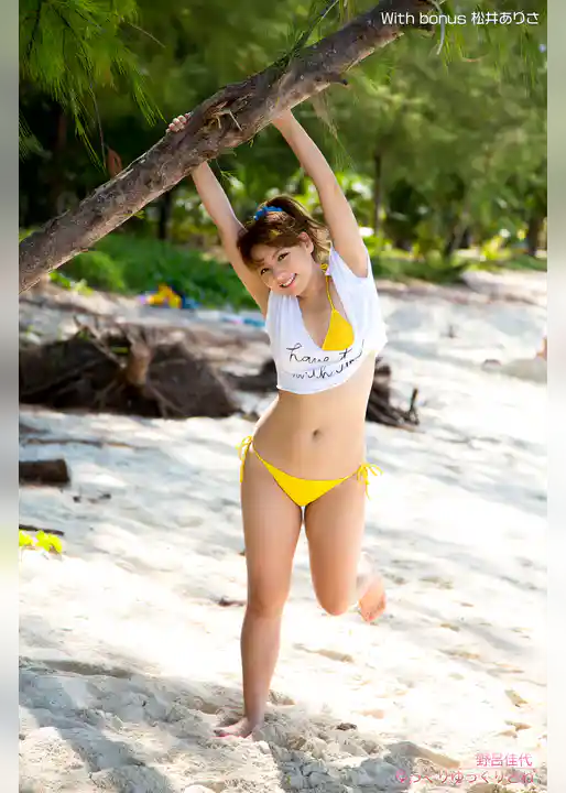 野呂佳代 ゆっくりゆっくりとね With bonus松井ありさ