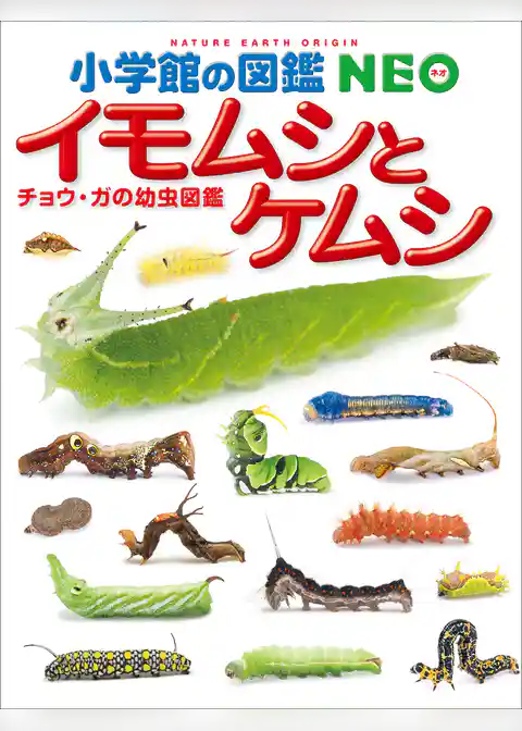 小学館の図鑑NEO　イモムシとケムシ　～チョウ・ガの幼虫図鑑～