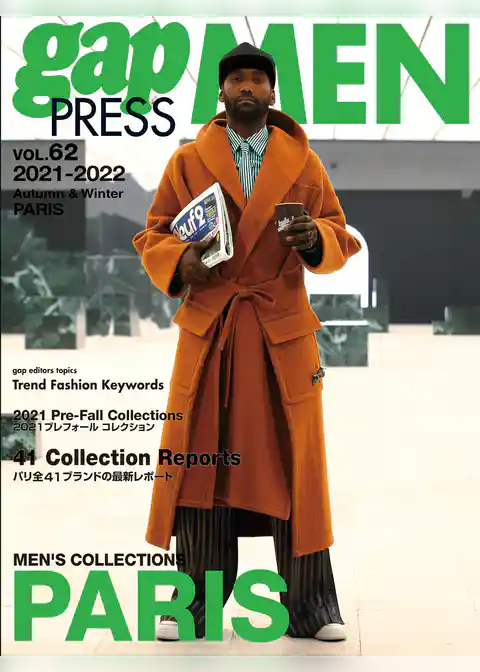 2021-2022 A/W gap PRESS MEN vol.62 PARIS