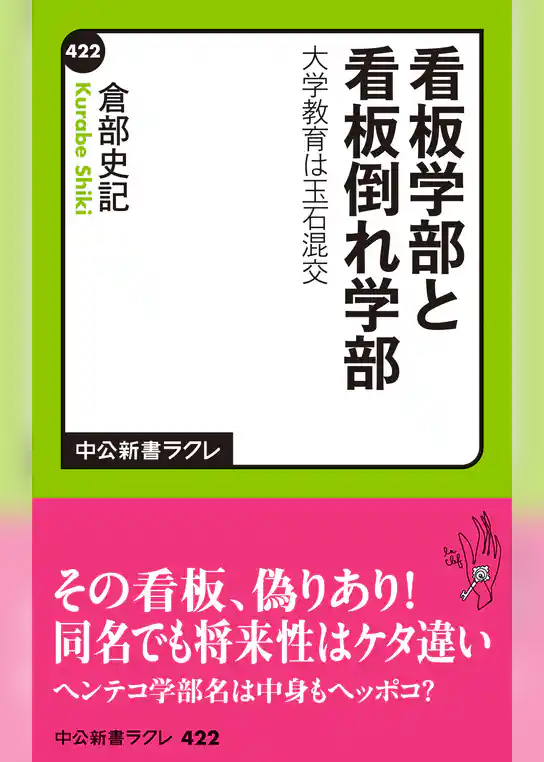 看板学部と看板倒れ学部　大学教育は玉石混交
