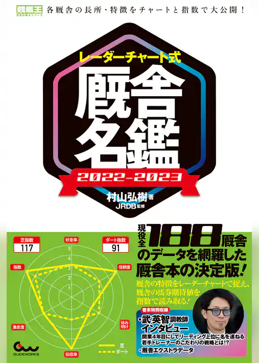 レーダーチャート式 厩舎名鑑 2022-2023