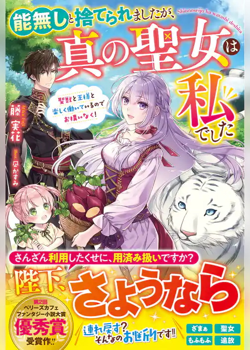 能無しと捨てられましたが、真の聖女は私でした～聖獣と王様と楽しく働いているのでお構いなく！～【電子限定SS付き】