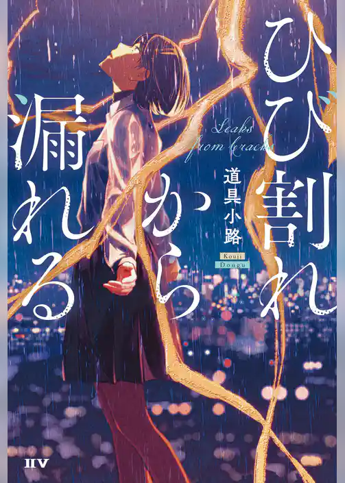 ひび割れから漏れる