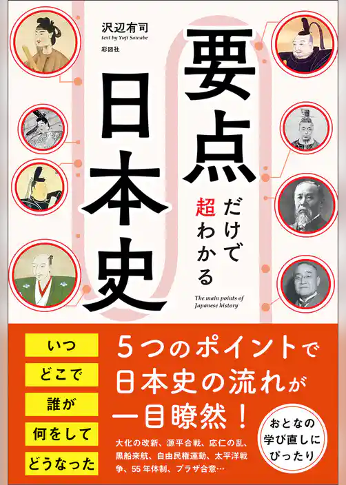要点だけで超わかる日本史