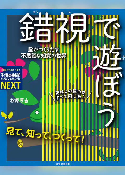 見て、知って、つくって！ 錯視で遊ぼう：脳がつくりだす不思議な知覚の世界