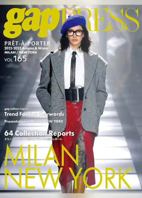 2022-2023 A/W gap PRESS vol.165 NY/MILAN