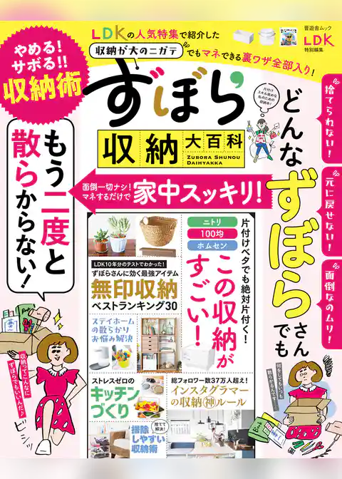 晋遊舎ムック　ずぼら収納大百科