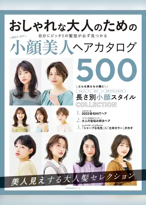ＢＥＳＴ　ＨＩＴ！　小顔美人ヘアカタログ　５００