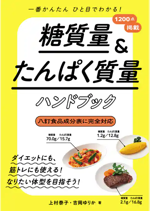糖質量＆たんぱく質量ハンドブック