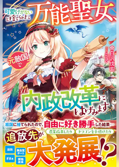 可愛げがないと捨てられた万能聖女、元敵国で内政改革にはげみます