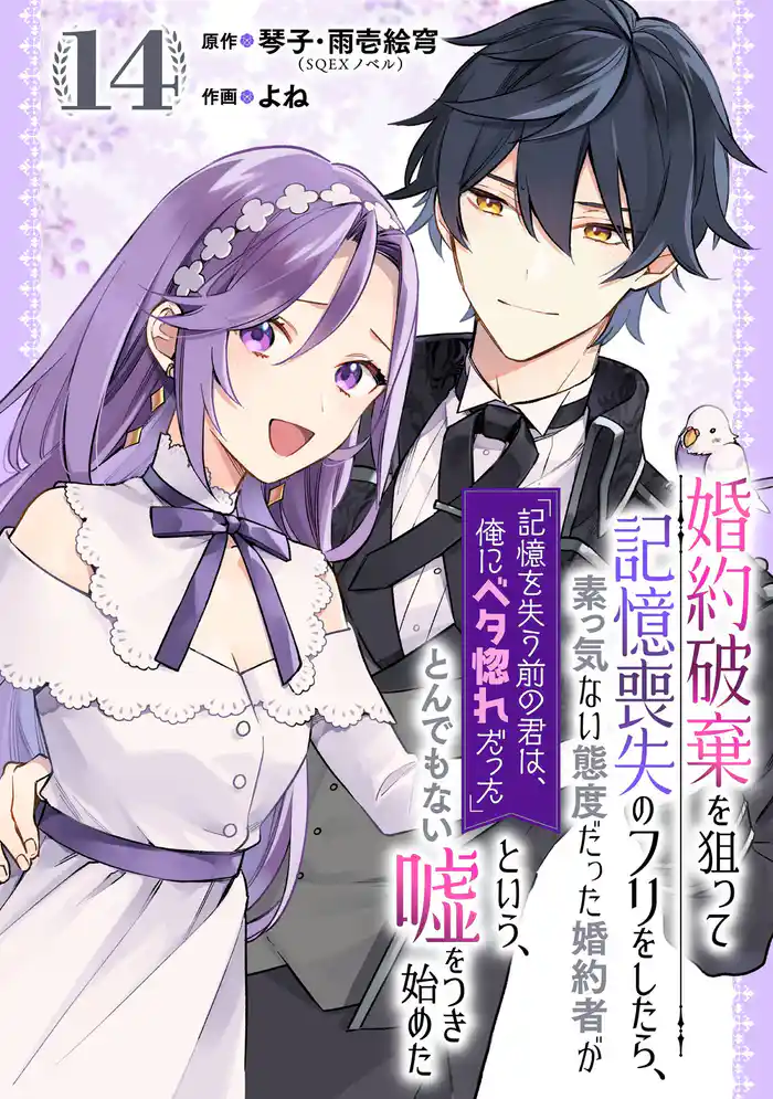 婚約破棄を狙って記憶喪失のフリをしたら、素っ気ない態度だった婚約者が「記憶を失う前の君は、俺にベタ惚れだった」という、とんでもない嘘をつき始めた(コミック)【分冊版】 14