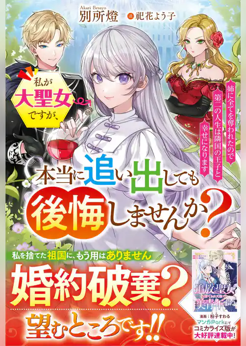 私が大聖女ですが、本当に追い出しても後悔しませんか？　姉に全てを奪われたので第二の人生は隣国の王子と幸せになります