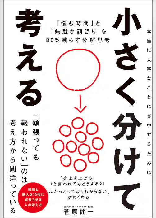 小さく分けて考える　「悩む時間」と「無駄な頑張り」を80％減らす分解思考