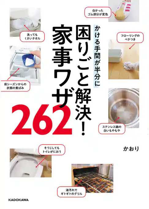 かける手間が半分に　困りごと解決！家事ワザ262