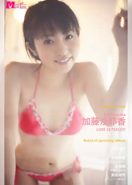 加藤沙耶香 LOVE 38 PEACE！！！ Masterpiece#088