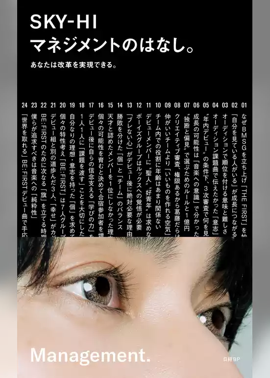 マネジメントのはなし。