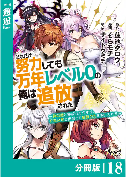 どれだけ努力しても万年レベル0の俺は追放された~神の敵と呼ばれた少年は、社畜女神と出会って最強の力を手に入れる~【分冊版】