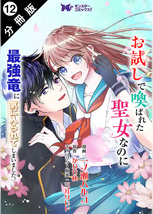 お試しで喚ばれた聖女なのに最強竜に気に入られてしまいました。（コミック） 分冊版