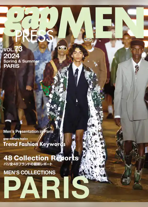 2024 S/S gap PRESS MEN vol.73 PARIS