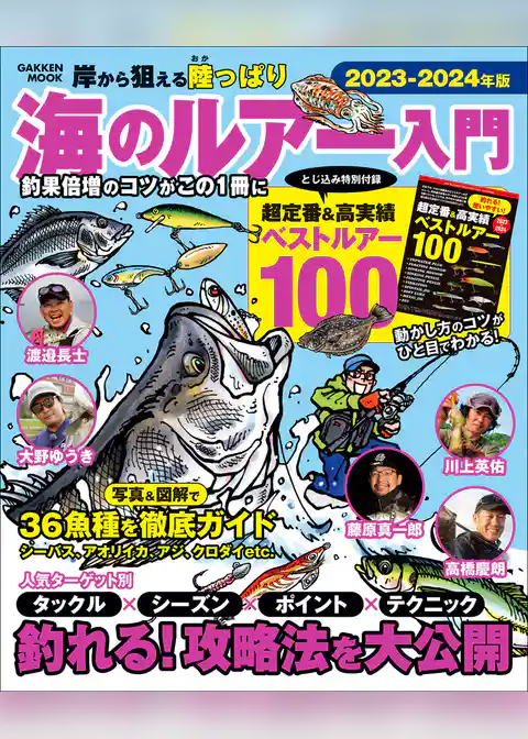 海のルアー入門 2023－2024年版 岸から狙える陸っぱり
