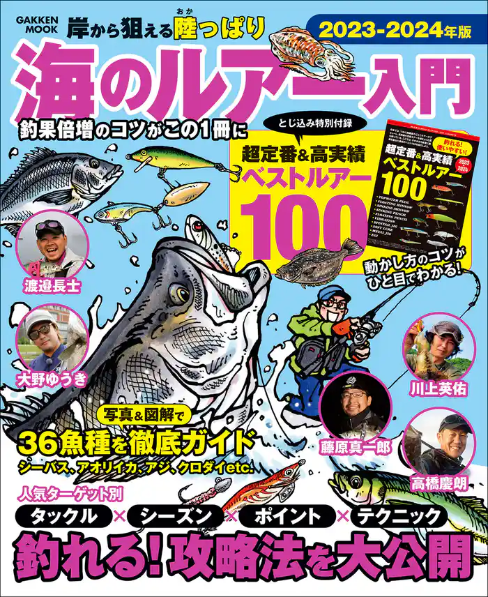 海のルアー入門 2023－2024年版 岸から狙える陸っぱり