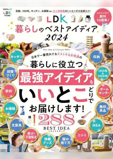晋遊舎ムック　LDK暮らしのベストアイディア2024