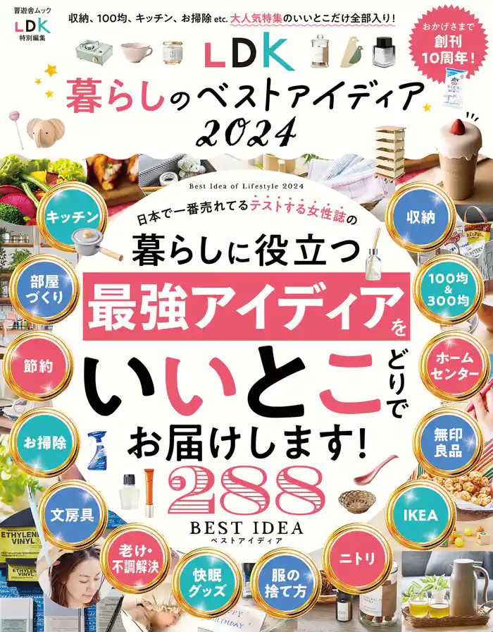 晋遊舎ムック　LDK暮らしのベストアイディア2024
