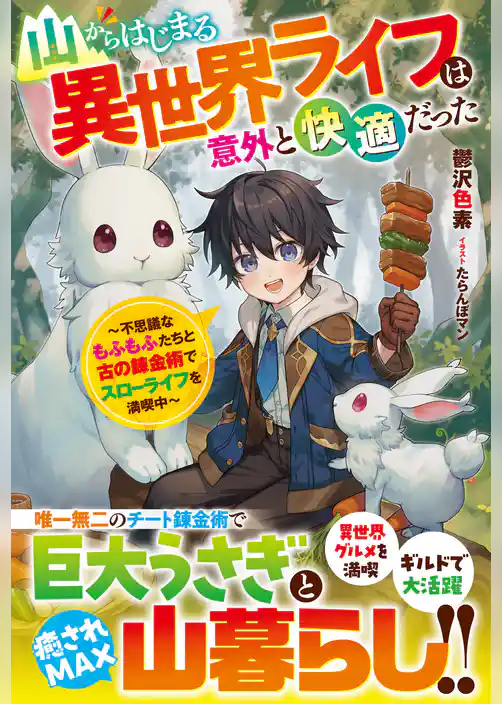 山からはじまる異世界ライフは意外と快適だった～不思議なもふもふたちと古の錬金術でスローライフを満喫中～【電子限定SS付き】