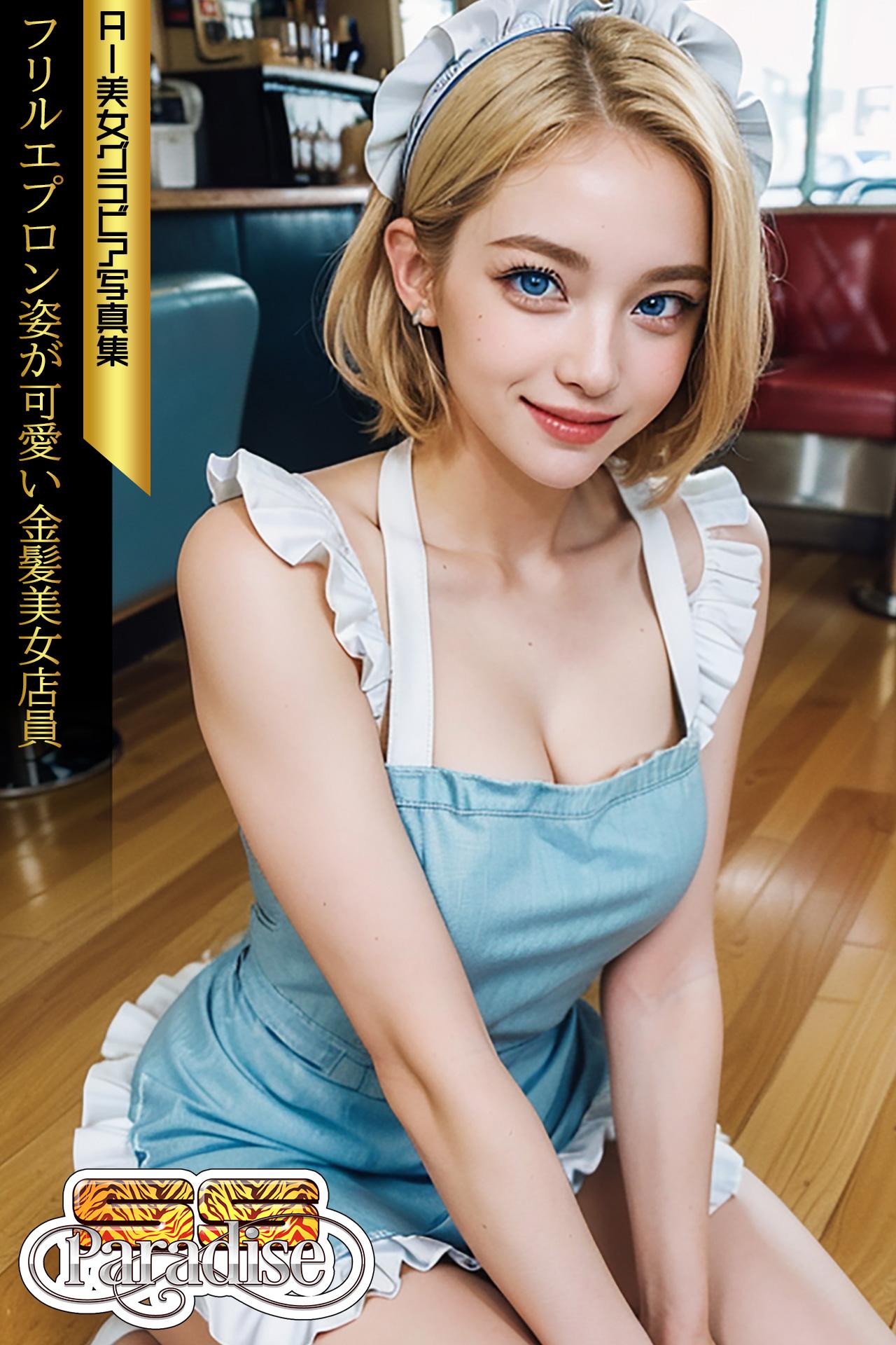 SS-Paradise フリルエプロン姿が可愛い金髪美女店員 AI美女グラビア写真集(写真集) - 電子書籍 | U-NEXT 初回600円分無料