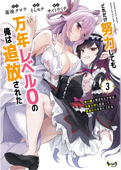 どれだけ努力しても万年レベル０の俺は追放された～神の敵と呼ばれた少年は、社畜女神と出会って最強の力を手に入れる～