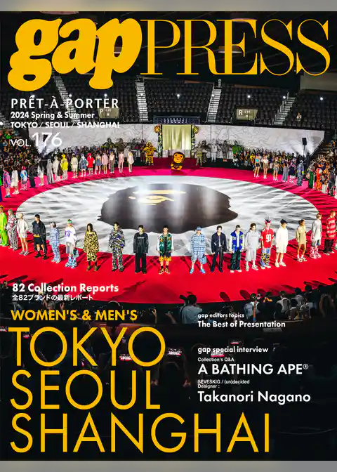 2024 S/S gap PRESS vol.176 TOKYO / SEOUL / SHANGHAI