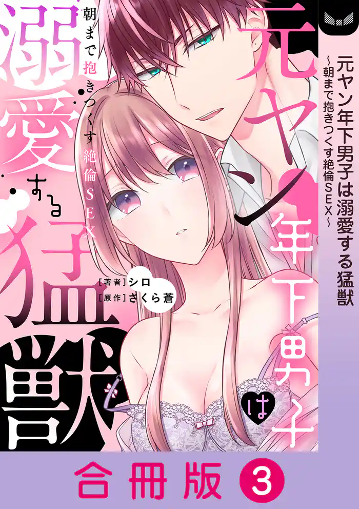 元ヤン年下男子は溺愛する猛獣~朝まで抱きつくす絶倫SEX~【合冊版】 3巻