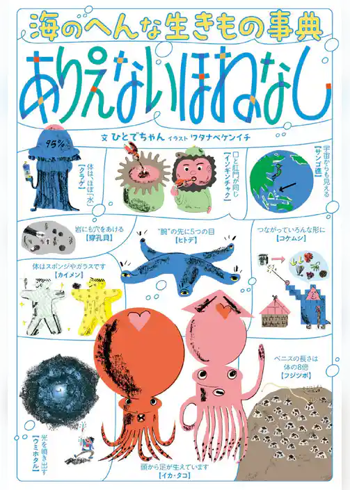 海のへんな生きもの事典 ありえないほねなし