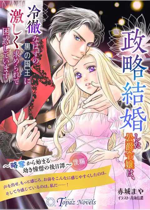 政略結婚した公爵令嬢は、冷徹なはずの黒の国王に激しく求められて困惑しています～略奪から始まる幼き憧憬の後日譚～