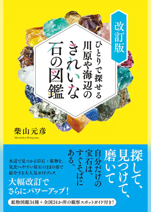 ひとりで探せる川原や海辺のきれいな石の図鑑　改訂版
